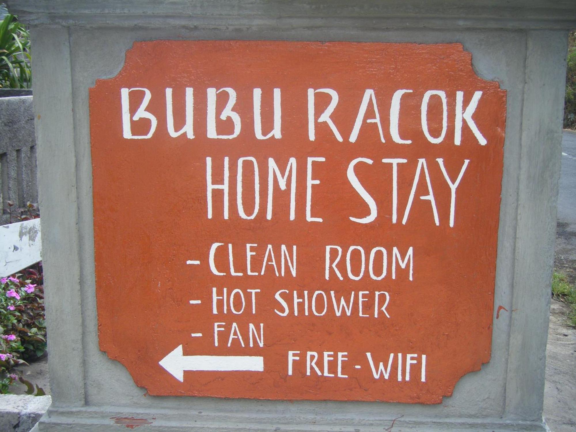 Bubu Racok Homestay アメッド エクステリア 写真